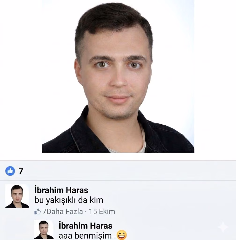 A meme about my profile picture made by a friend